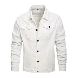 Chaqueta vaquera personalizada para hombre con diseño personalizado de fábrica OEM - Product Image 1