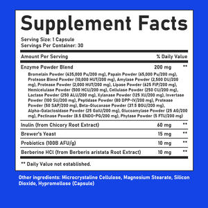 सबसे अच्छी बिक्री आंत स्वास्थ्य सहायता कैप्सूल पाचन नियमितता समर्थन प्रतिरक्षा प्रणाली प्रोबायोटिक्स और एंजाइम कैप्सूल - Product Image 2