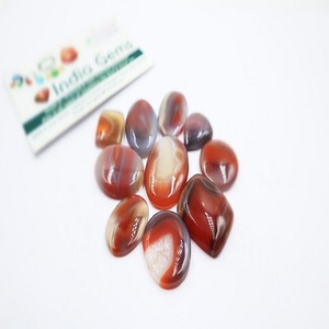 พลอยอะเกตบอตสวานาสีแดงธรรมชาติคุณภาพระดับ AAA+ แบบหลวมสำหรับทำเครื่องประดับ  ขนาดปรับเทียบแล้ว ผ่านการรับรองจาก GIA - Product Image 6