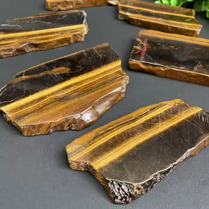 Thạch anh tự nhiên pha lê và vàng Tiger Eye đá phiến quý khoáng sản Kỳ Quan cho kinh doanh Quà Tặng Mô hình sản phẩm - Product Image 4