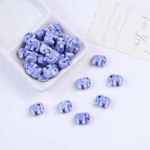 ของตกแต่งเซรามิกสีไล่เฉดลายช้างแสนสนุกสำหรับตกแต่งบ้าน - Product Image 6