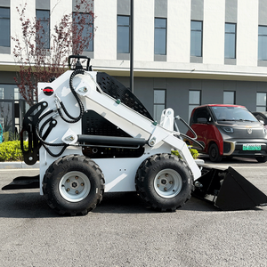 Meistverkaufter Baggerlader 4x4 Landschaftsbau <span class=keywords><strong>Mini</strong></span>-Kompaktlader Radlader Diesel - Product Image 6