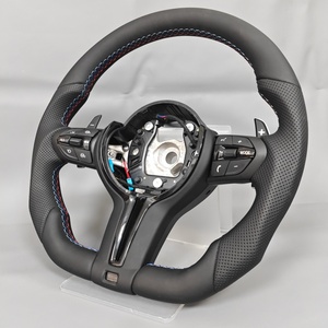 Volante de Cuero Personalizado Serie M E F para <span class=keywords><strong>BMW</strong></span> F07 F10 F20 F22 F30 F32 F34 F36 F33 F80 F82 M3 E70 E90 E92 340i - Product Image 3