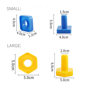 Giocattoli con Viti e Dadi da Assemblare per Bambini di <span class=keywords><strong>1</strong></span> <span class=keywords><strong>Anno</strong></span>, Blocchi Smontabili - Product Image 3