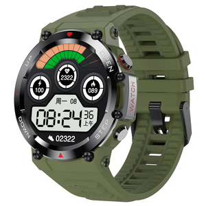 AK45 montre intelligente hommes Sports de plein air BT appel 400mAh grande batterie 1.32 pouces écran IP68 étanche Fitness Tracker Smartwatch - Product Image 2