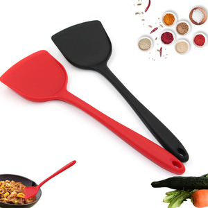 Pelle en Silicone antiadhésive résistante à la chaleur, <span class=keywords><strong>spatule</strong></span> <span class=keywords><strong>de</strong></span> <span class=keywords><strong>cuisine</strong></span>, poêle à frire, ustensile <span class=keywords><strong>de</strong></span> <span class=keywords><strong>cuisine</strong></span> - Product Image 1