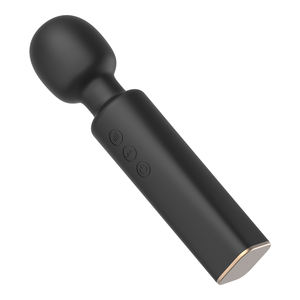 Wiederaufladbarer Handmassagestab Wasserdichter Körper-Massagestab Klitoris-G-Punkt-Stimulator Silikon-Massagegerät Erotikspielzeug für Frauen - Product Image 5