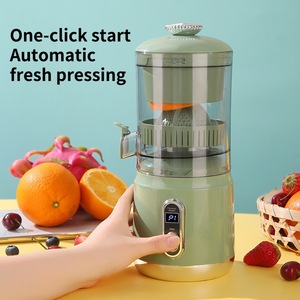 Presse-agrumes portable avec moteur DC, rechargeable par USB, lame en acier inoxydable, 600 ml, éjection automatique de la pulpe, détachable, pour usage domestique en anglais - Product Image 2