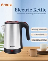 Samovar Exports Bouilloire électrique en acier inoxydable 1,7 L Conception sans fil Pièces de rechange gratuites avec prix pour un usage domestique