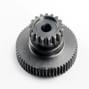 Pompe à engrenages en acier inoxydable et laiton usinée sur mesure par commande numérique, avec arbre à engrenages coniques à petit angle et moteur en plastique - Product Image 5