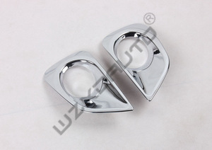 ฝาครอบไฟตัดหมอกโครเมียม WZXD สำหรับรถยนต์ยาริส ปี 2014 2015 ด้านหน้า ด้านหลัง ซ้าย ขวา ครอบช่องไฟกันชน - Product Image 3