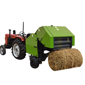 Machine à emballer les rouleaux d'herbe à haute efficacité, machine à emballer les tiges de maïs, prix de vente de la presse à balles rondes - Product Image 3