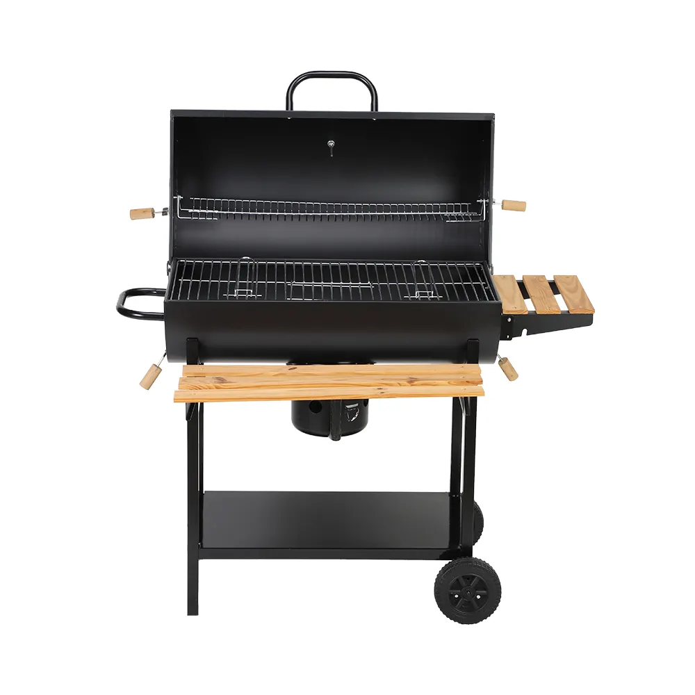 Fumo Grill Griglie Per BARBECUE Cucina Hardware Patio Garden Party Cucina Ware del Carbone di legna Barile Macchina Griglia