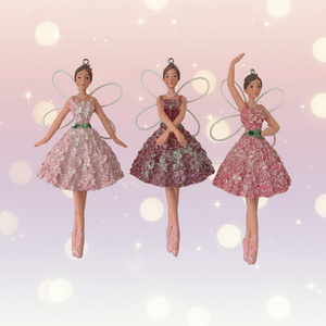 Décoration de Noël d'intérieur et d'extérieur, personnalisée, élégante, en forme de ballerine, en résine, rose, mignonne, fabriquée en Chine - Product Image 4
