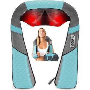 2025 venda quente Phenitech massageador de pescoço e ombro, massageador profissional pescoço amassar com calor para dor relaxar - Product Image 5