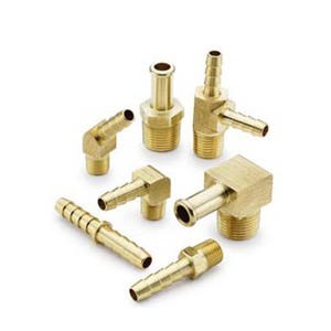 铜外部阴螺纹黄铜空气接头软管奶嘴管件软管带刺气动黄铜管件 - Product Image 1