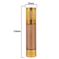 Huile Illuminatrice Liquide Scintillante Luxe Végane Imperméable Personnalisable pour le Corps et le Visage, Effet Longue Durée