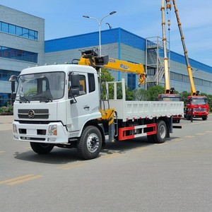 รถเครนติดรถบรรทุก Dongfeng 8 ตัน แบบบูมยืดหดได้ 4x2 ราคาโรงงาน - Product Image 3