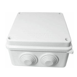 <span class=keywords><strong>Caja</strong></span> de conexiones impermeable <span class=keywords><strong>para</strong></span> exteriores ABS (con enchufe de goma) Varias especificaciones <span class=keywords><strong>caja</strong></span> de conexiones <span class=keywords><strong>protectora</strong></span> IP65 - Product Image 1
