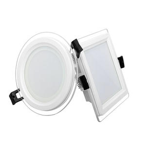 최고 판매 슬림 유리 매입형 6w 12w 18w 24w Led 유리 패널 라이트 통 - Product Image 6