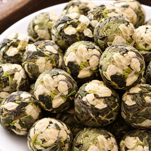 Té de Flores, Té de Jazmín, Té de Jazmín Dragón Perla en Bolsas, Gran Cantidad 250g, Venta al por Mayor para Consumo Propio - Product Image 4