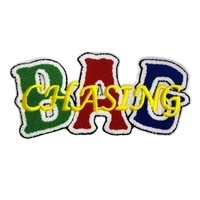 Nouveau Design En Gros Logo Personnalisé Brodé <span class=keywords><strong>Patch</strong></span> Chenille Pour Vêtements - Product Image 2
