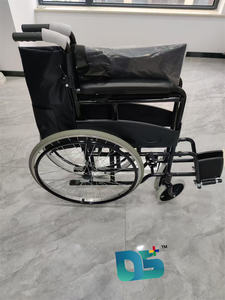 Sedia a rotelle leggera leggera manuale sedia a rotelle pieghevole in Messico - Product Image 4