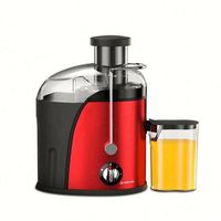 도매 병 플라스틱 300Ml 자동 판매기 주황색 느린 갈퀴 당근 손 산업 Juicer
