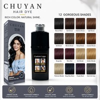 Shampoo colorant capillaire semi-permanent blond cendré à double pompe, professionnel, vente en gros OEM, à base de plantes, sans ammoniaque, nourrissant, très demandé