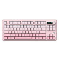 Meilleure vente Ajazz MK87 Clavier PC rétroéclairé RVB Clavier mécanique spécifique aux joueurs Clavier de jeu Clavier de jeu de qualité supérieure Anti-ghosting