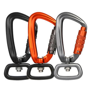 Clip léger et robuste 4kN pour la randonnée, mousqueton pour <span class=keywords><strong>chien</strong></span> - Product Image 4