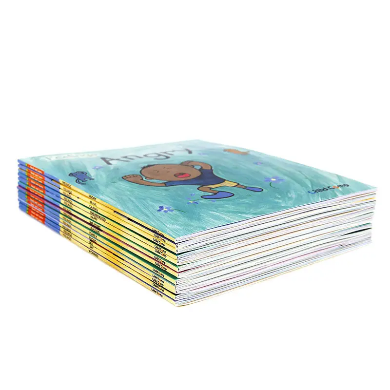 Supplier direct sale custom professional hardcover kids activity book reading color print book