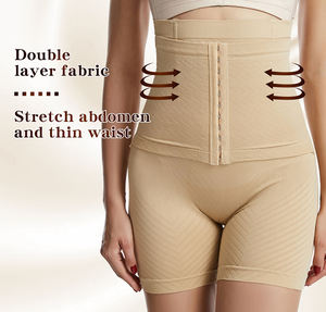 Corset de maintien post-partum taille haute avec soutien-gorge intégré, rehausseur de fesses et de hanches, pantalon amincissant renforcé pour un confort optimal, options grandes tailles - Product Image 5