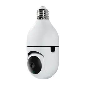 كاميرا 2mb سهلة التركيب للرؤية الليلية وكشف الحركة بكاميرا Wifi لمبة مصباح كاميرا لاسلكية