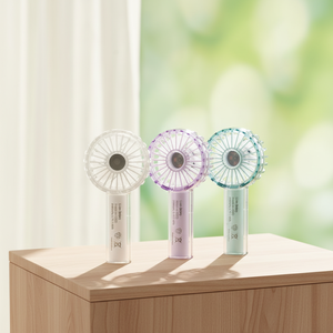 Luxurious Battery Rechargeable Handheld Usb Fan Return And Replacement Small Pocket Fan Battery Small Desk Fan - Product Image 1