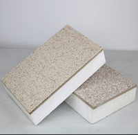 Panneau sandwich en métal gaufré, panneau d'isolation thermique, idéal pour les murs extérieurs, les villas préfabriquées et les revêtements de bâtiments