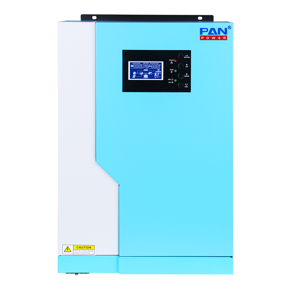 Хорошее качество 48vdc 5.5kw Гибридный солнечный инвертор с 100A MPPT Солнечный контроллер