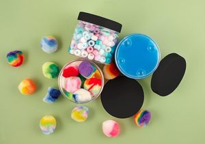 Pot alimentaire vide transparent en PET, récipient en plastique, pots à bonbons en plastique avec couvercle à vis pour l'emballage de bonbons, chocolats et snacks - Product Image 5
