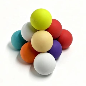 Bola <span class=keywords><strong>de</strong></span> masaje <span class=keywords><strong>de</strong></span> Lacrosse con diseño <span class=keywords><strong>de</strong></span> logotipo personalizado <span class=keywords><strong>de</strong></span> caucho Natural <span class=keywords><strong>para</strong></span> masticar perros <span class=keywords><strong>de</strong></span> alto rendimiento - Product Image 1