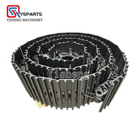 Chaîne de chenilles en acier pour excavatrice avec assemblage de sabots, compatible avec les modèles EX285LC, EX300-5, EX300H-1, EX300LC-3, EX310H-3C - Offre Spéciale