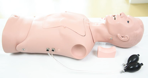 Ciencia médica, tubo de estómago de medio cuerpo, manejo de las vías respiratorias, entrenamiento de atención, maniquí, alimentación nasogástrica, simulador de intubación traqueal - Product Image 3