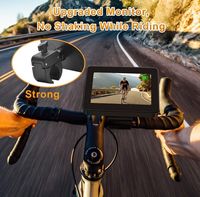 PZvision 1080P HD Rückfahrkamera mit Nachtsicht, Weitwinkel, Wasserdicht IP67 für Fahrrad-Sicherheit beim Radfahren