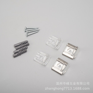 Clip de fixation pour miroir en acier inoxydable, forme originale, usinage manuel, pour usage général - Product Image 4