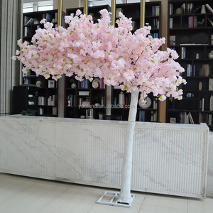 Đám Cưới Đường Trang Trí Màu Hồng Trắng Nhân Tạo Vòm Đường Cong Hoa Anh Đào Cây Cho Đám Cưới Trang Trí Nội Thất - Product Image 6