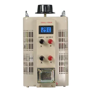 TDGC2-15KVA Relé controlado automático regulador de tensão estabilizador eletrical15000VA monofásico AC LED display