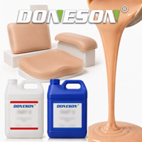 Silicone liquide souple réaliste pour le corps humain, série DSA-42XX A/B, silicone de moulage à durcissement à température ambiante 1:1