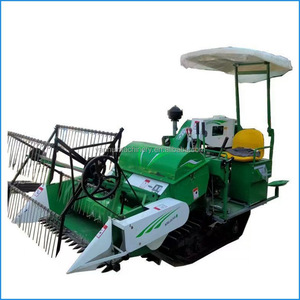 เครื่องเก็บเกี่ยวข้าวสาลีอัตโนมัติยี่ห้อ Yanhui แบบสายพานตีนตะขาบ พร้อมมอเตอร์ รับประกัน 1 ปี - Product Image 3