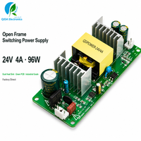 Alimentation à découpage 24V 4A 96W, convertisseur AC/DC régulé pour éclairage LED, automatisation industrielle, contrôle d'accès