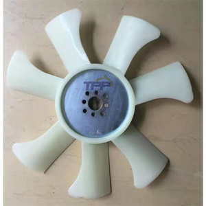 ใบพัดพัดลมระบายความร้อน21060-90069 2106090069ชิ้นส่วนเครื่องยนต์4BJ1สำหรับ EX60 <span class=keywords><strong>Hitachi</strong></span> - Product Image 4