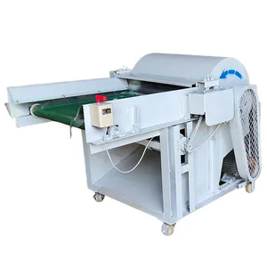 Textile waste waste cloth wool opening machine pp non-woven cotton recycling machine old cloth recycling tearing machine